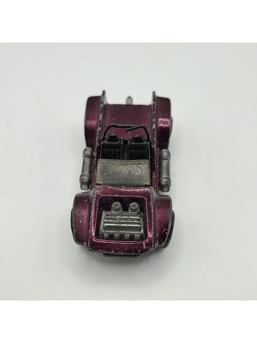 Vintage 1969 Hot Wheels Redline Power Pad Metallic Magenta